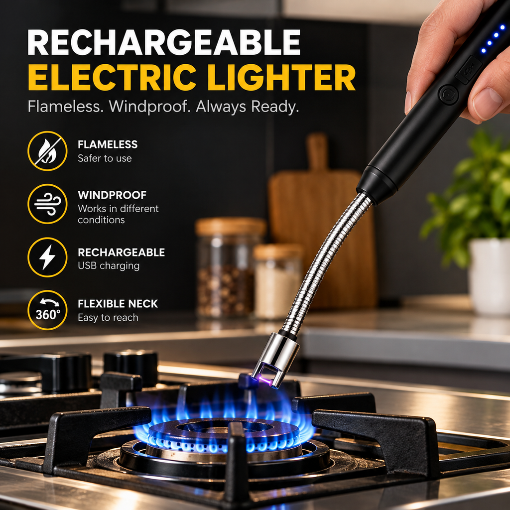 USB Electric Lighter for Candles Rechargeable