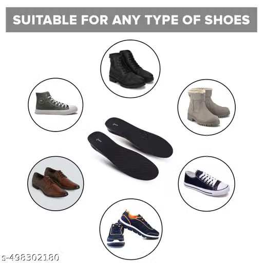 INOTREZ Height Increase Insoles, 4-Layer Heel Orthotic Insoles Adjustable Comfortable & Breathable Elevator Lift Kit Up To 2cm To 9cm, Men Women Height Booster Insoles comfortable heel insole