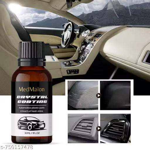 Med Malon Crystal Coating – Premium Plastic Restorer (Pack Of 1)