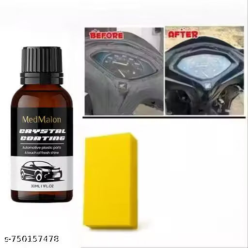 Med Malon Crystal Coating – Premium Plastic Restorer (Pack Of 1)